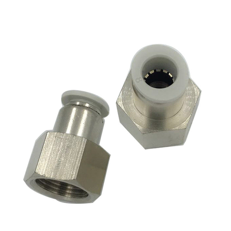 气动元件气管快速接头apcf4681001234螺纹直通厂家直销英制气动元件