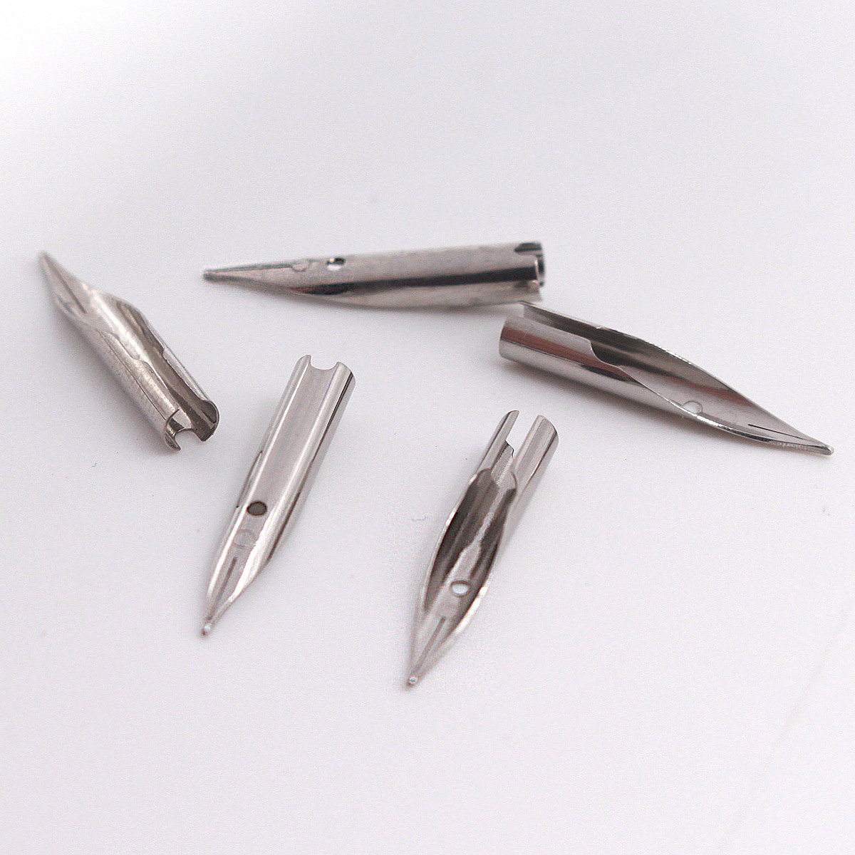 笔尖 钢笔 通用 暗尖0.38mm 英雄配套笔尖 学生用 暗尖包尖美工尖