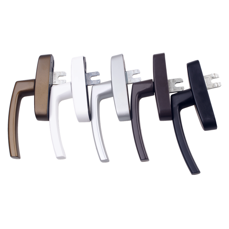 德国roto幕墙门窗把手外开下悬五金配件断桥铝合金执手