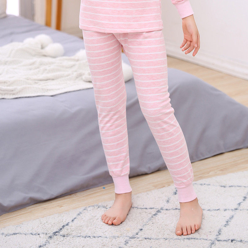 儿童秋裤单条裤男纯棉秋女全棉女童内穿中大保暖裤