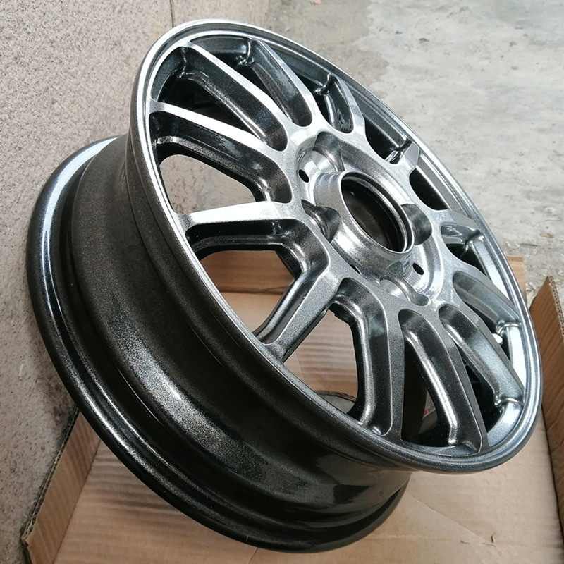 12寸宏光mini马卡龙qq冰淇淋ev宝骏e200电动车轮毂