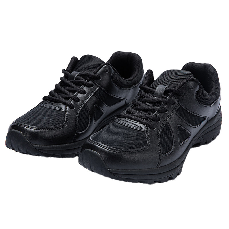 新式作训鞋男黑色耐磨跑鞋夏季网眼体能工作运动鞋男正品训练鞋