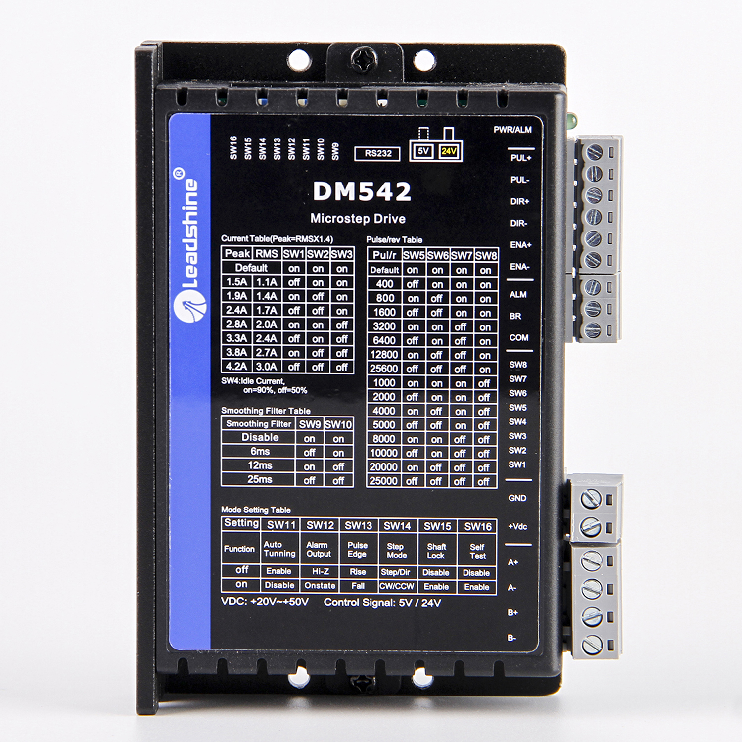 雷赛dm542 经典版 3.0版驱动器 42 57步进电机驱动器 假一罚十