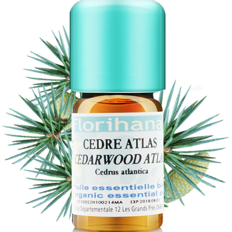 florihana馥家 北非雪松大西洋雪松精油深层清洁控油护发按摩香薰