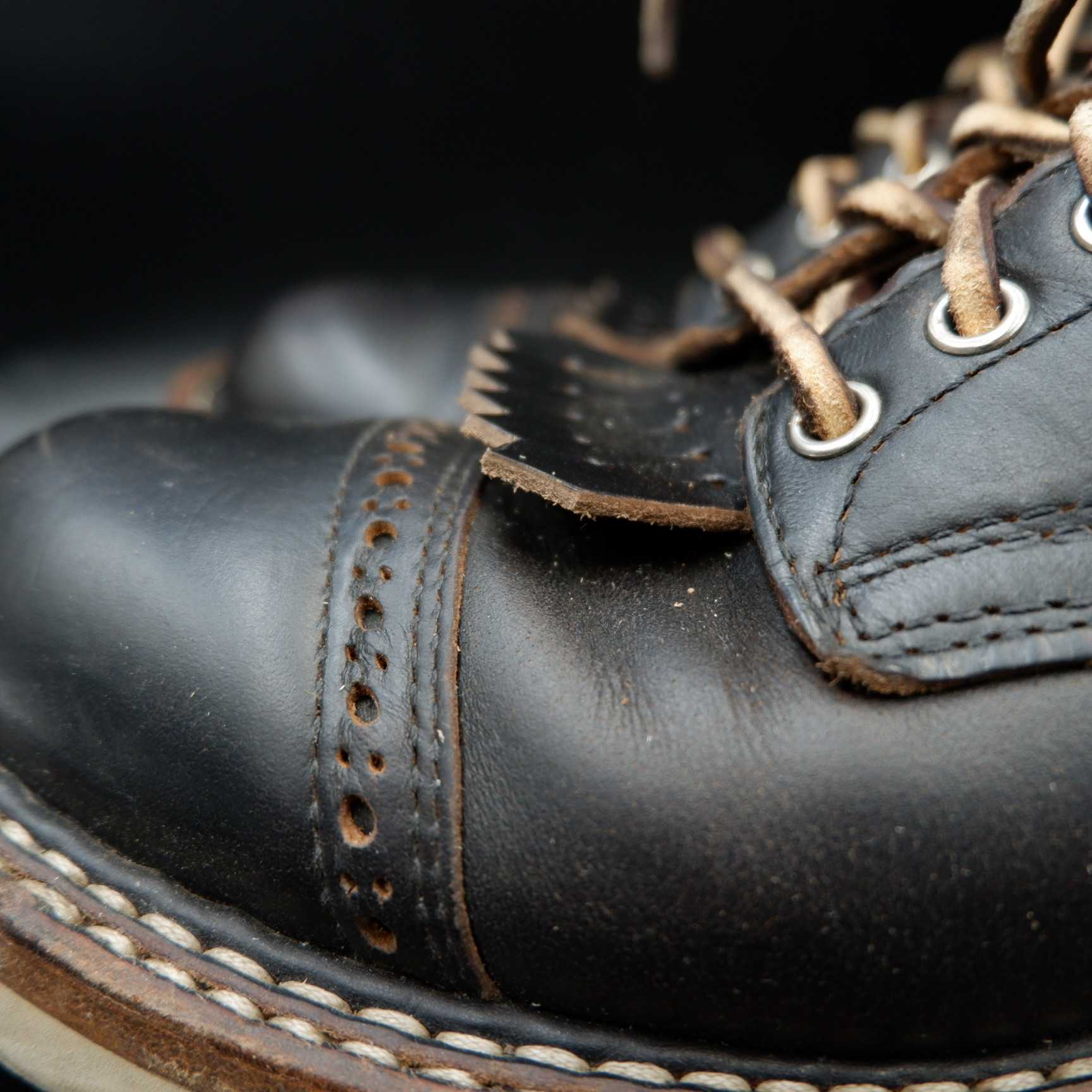 horweencxl茶芯鞋舌鞋铲小白whitesbootswesco工装卡包