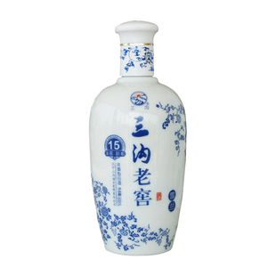 随机三沟酒窖龄15年52度500ml辽宁名酒纯粮酿造省内次日达新老款