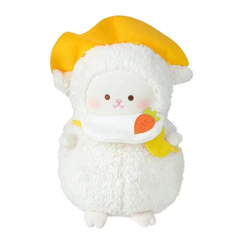 小羊miniso名创优品羊咩咩系列出游baby毛绒公仔玩偶动漫毛绒