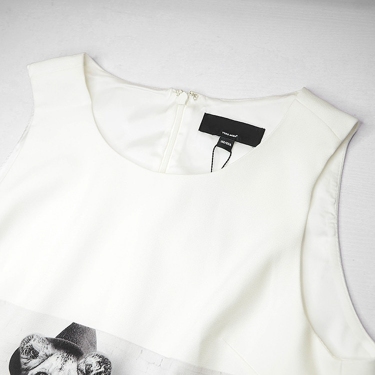 系列无袖时尚卡通宽松连衣裙610402连衣裙