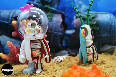 【vingeo】现货mighty jaxx jason freeny 海绵宝宝 盲盒手办礼物