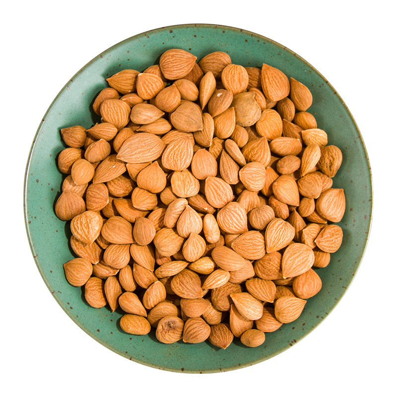 杏仁中药材带皮农家自产纯天然500克包邮杏仁