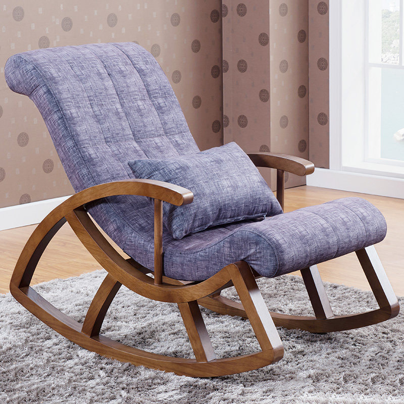 摇椅成人实木躺椅逍遥椅摇摇椅老人椅阳台客厅懒人沙发单人午睡椅