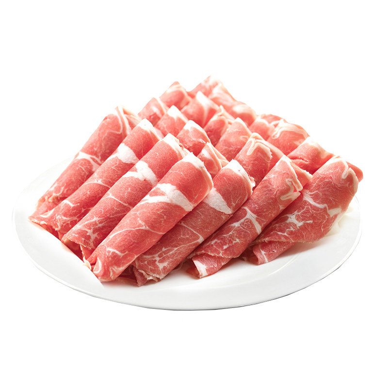 内蒙古锡盟羊肉卷5斤新鲜火锅食材清真切片涮羊肉包邮冷冻羊肉片