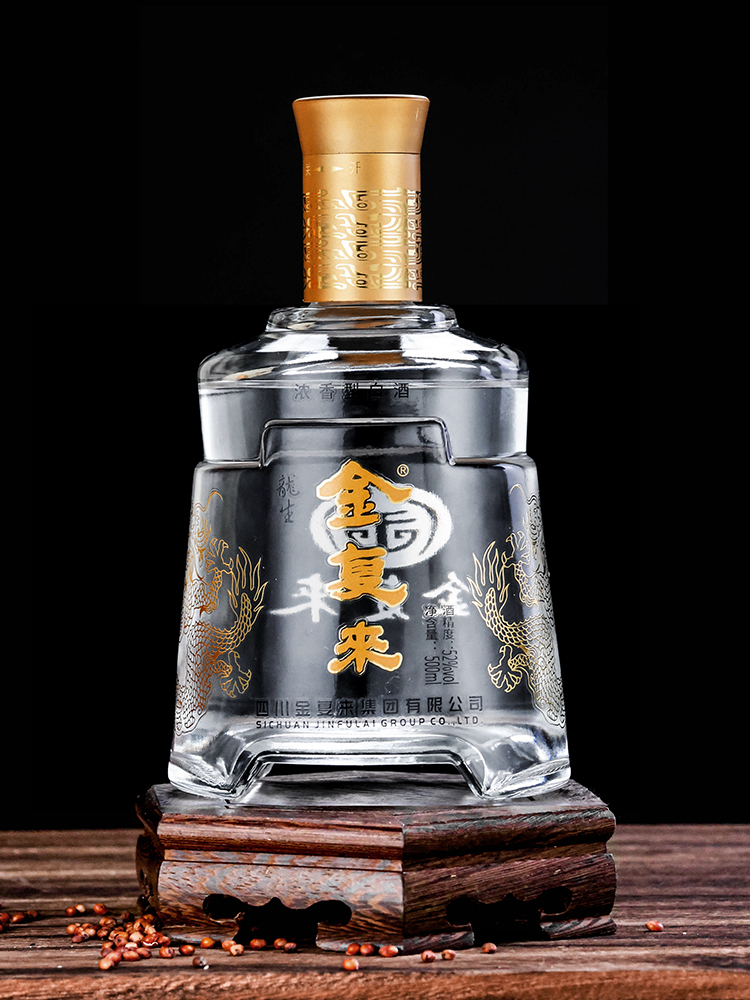 江口醇龙52度高度浓香香型白酒粮食酒水500ml白酒