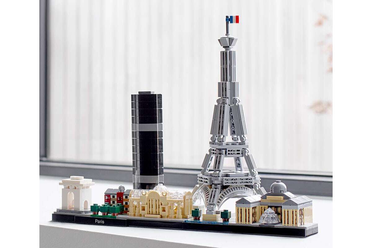 乐高积木lego建筑建筑系系列21044巴黎城市天际线塑料积木