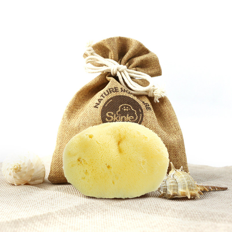 海绵丝其乐天然希腊进口婴儿洗澡天然孕妇宝宝沐浴棉