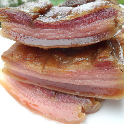 商城县腊肉河南信阳猪肉商城本地特产500克正宗生猪肉