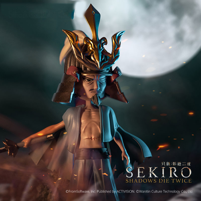 actoys狼盲盒手办影逝二度魂盒sekiro修罗潮玩周边潮玩盲盒