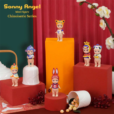 sonnyangel中国风华风盲盒风潮可爱手办摆件生日礼物潮玩盲盒