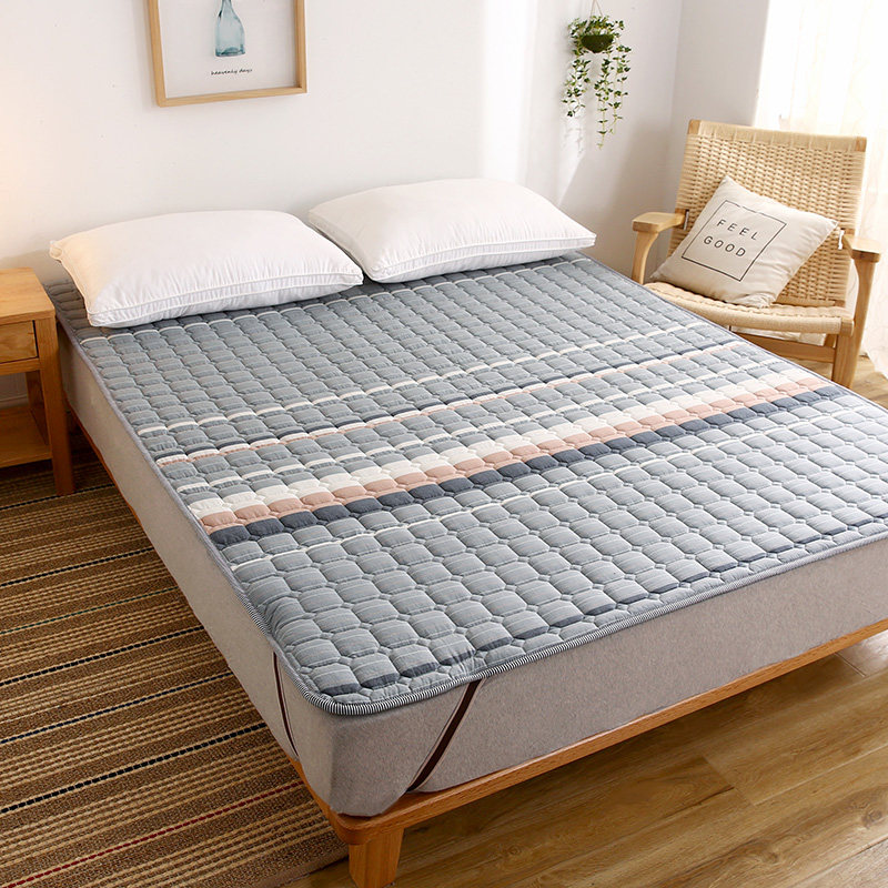 纯棉床垫薄款软垫夏季单人榻榻米保护垫子防滑床垫
