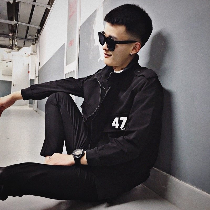 外套男春秋夹克秋季休闲韩版修身帅气ins超火的男生棒球服秋装潮