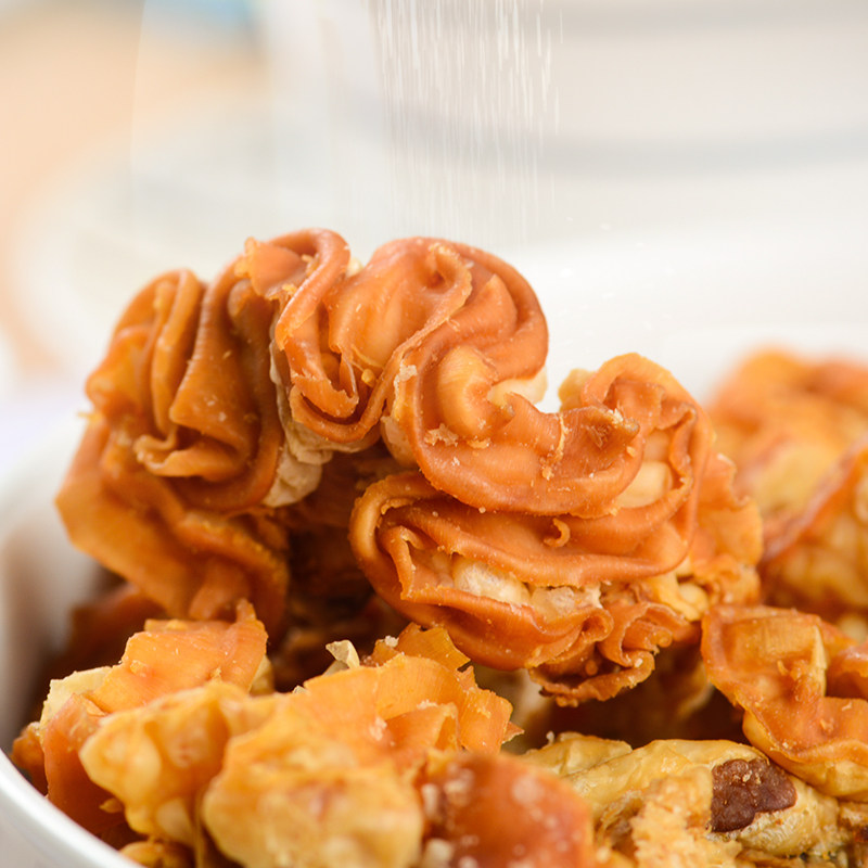 李村脂渣围心肉花脂渣猪油渣鸡冠板油梭子青岛猪肉类