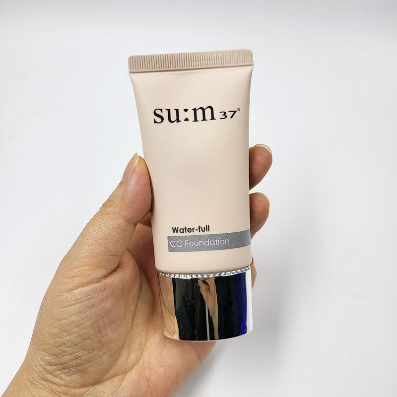 韩国专柜苏秘su呼吸清爽补水水漾清润cc粉底液