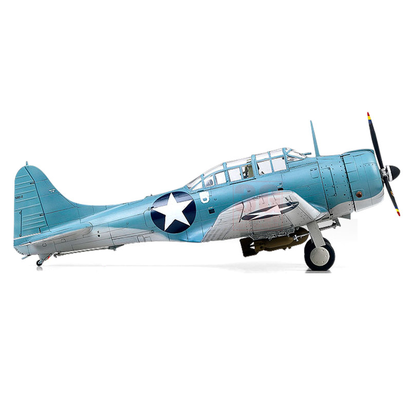 3g模型爱德美拼装飞机12335美国sbd2俯冲轰炸机航模
