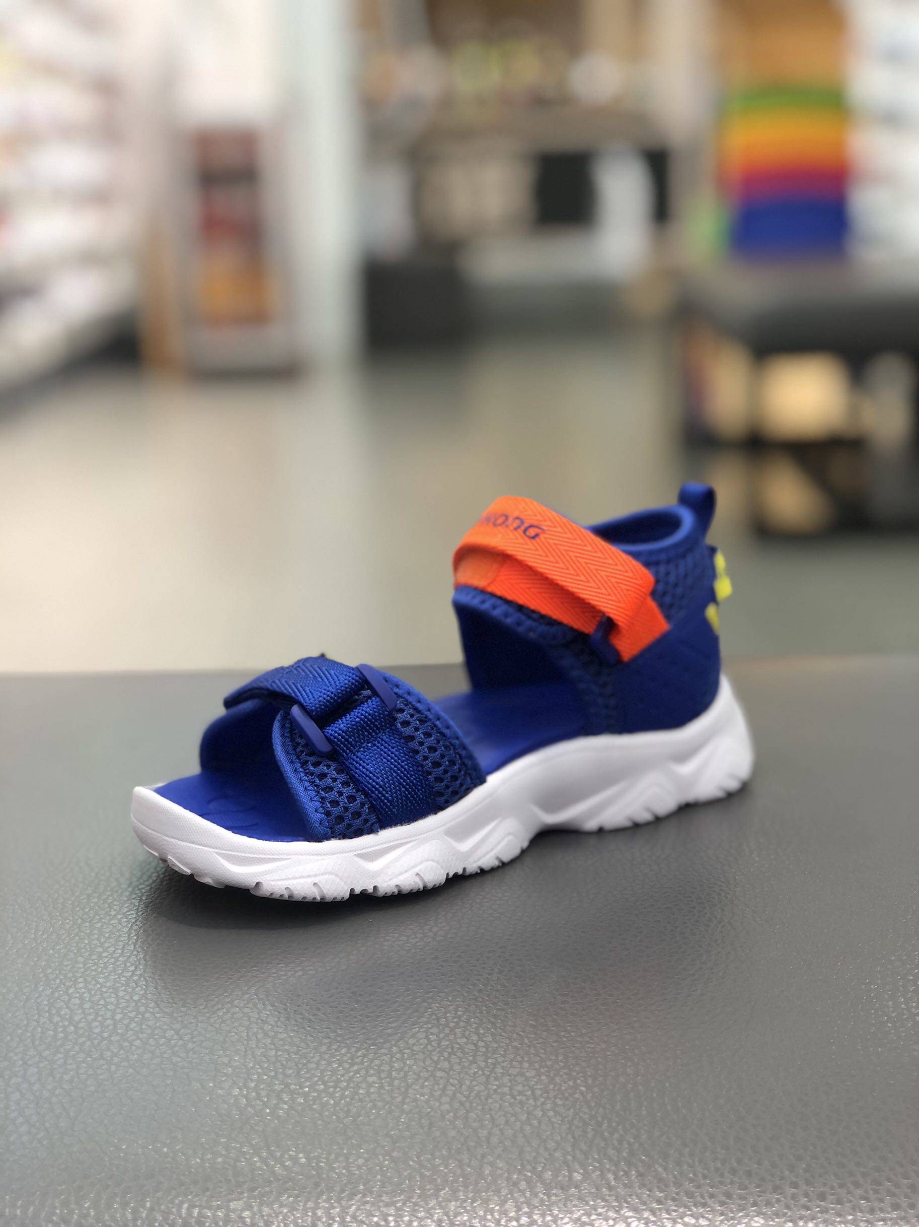 凉鞋江博士专柜正品2021夏季男童护踭露趾轻便凉鞋