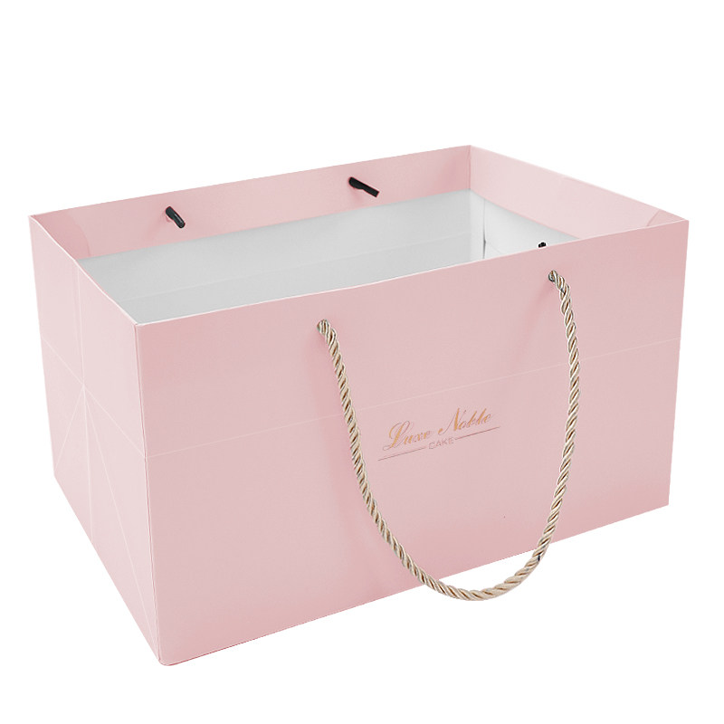 礼品袋点心包装盒家用手提袋透明长方形糕点饼干纸盒点心包装盒