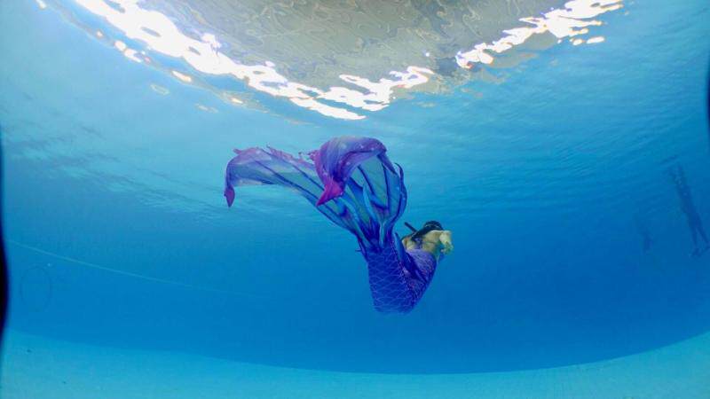 sonoki专业海洋馆鱼皮表演美人鱼尾巴人鱼自由定制比基尼