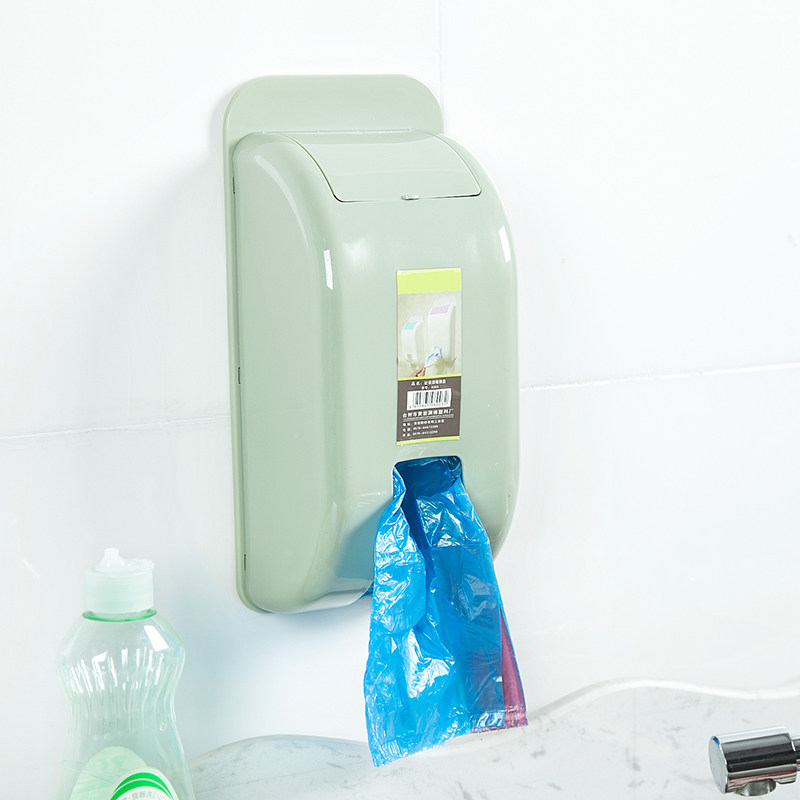 装垃圾的收纳神器塑料袋收纳盒厨房壁挂式购物袋子整理创意抽取式