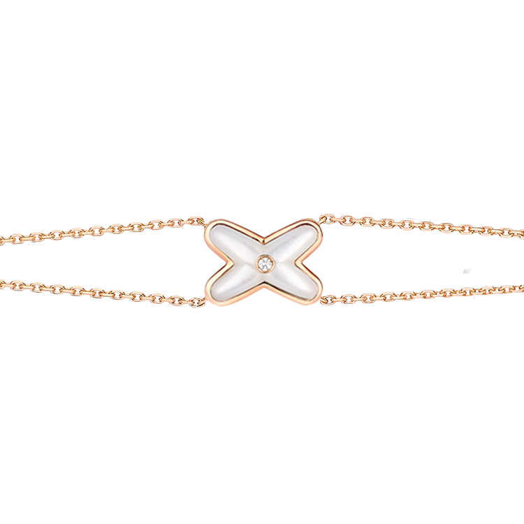 尚美巴黎chaumet项链简约时尚手链缘系一生系列欢缘手链