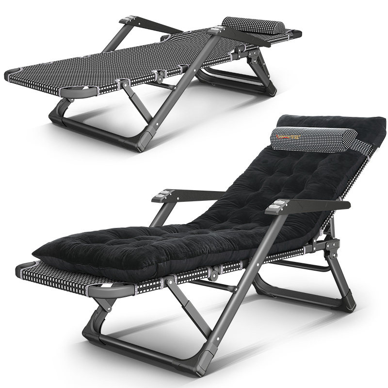 午睡折叠躺椅午休睡椅便携夏季睡床阳台家用折叠椅