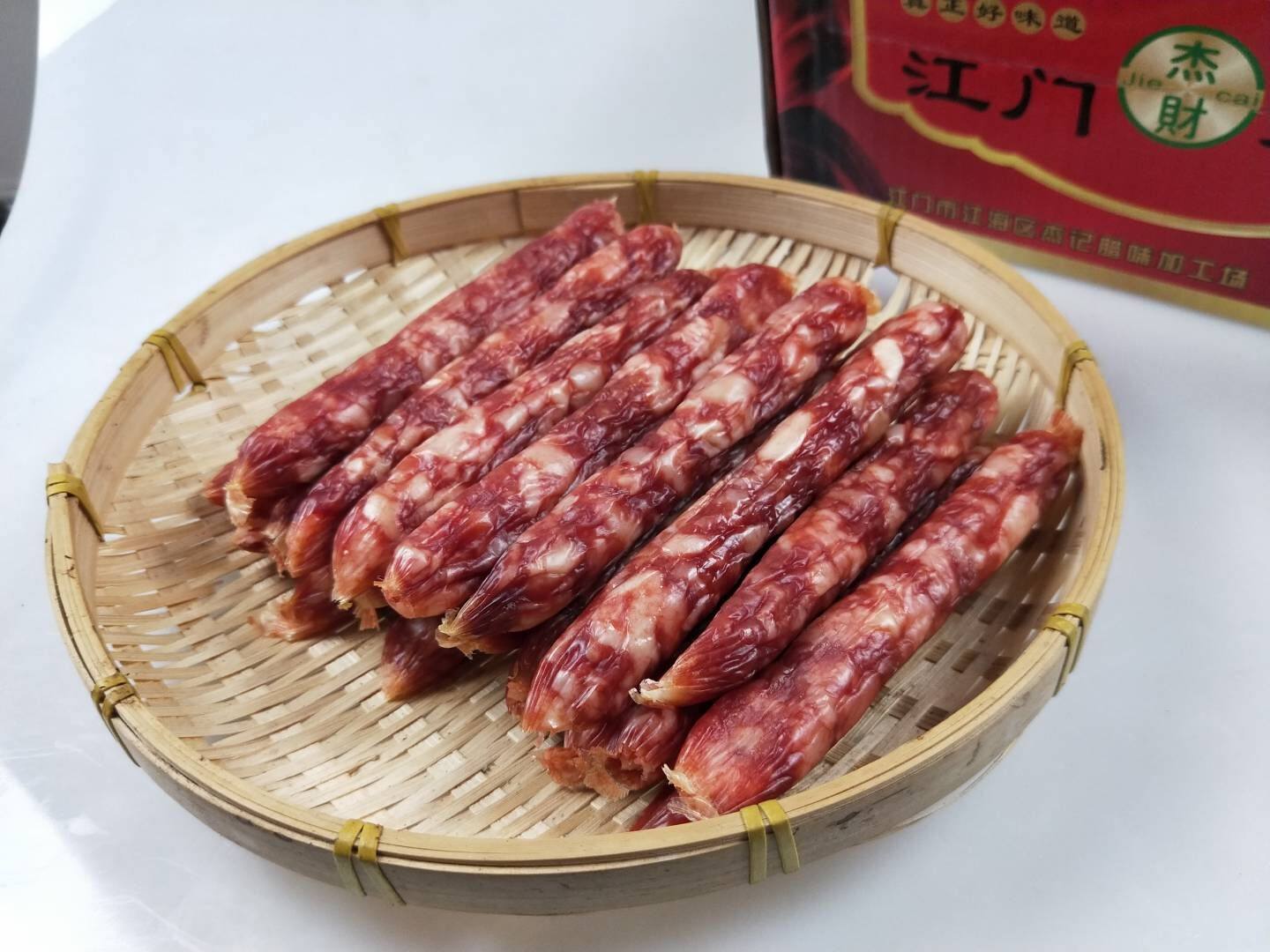 广东广式腊肠广味香肠手工古法土猪腊肉肠咸香肠