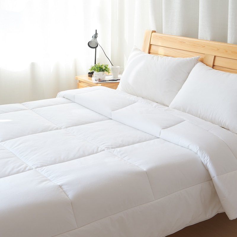 时尚白色被子芯冬冬天保暖加厚双人棉絮化纤被