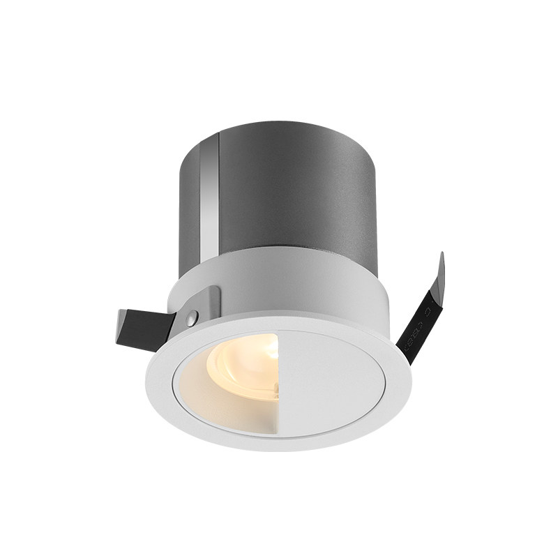 魅光照明偏光洗墙射灯家用客厅走廊嵌入式打墙射灯