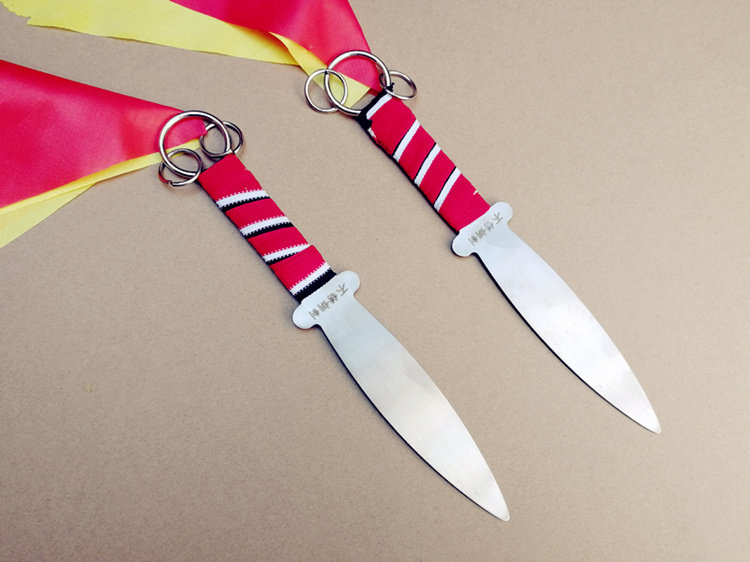 不锈钢表演小刀双刀影视训练演出道具短刀武术更多武术装备