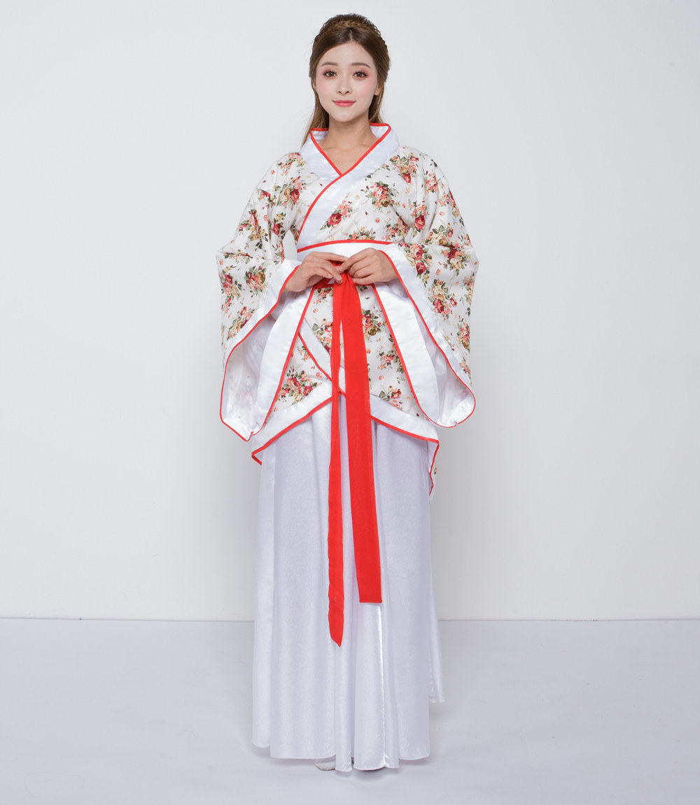 摄影古装汉服仙女服装唐装汉服女装古代古筝演出唐朝影楼写真飘逸