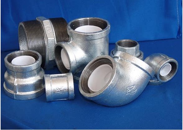 镀锌衬塑管古4分6分1寸直通内丝外接接头化工管道及配件