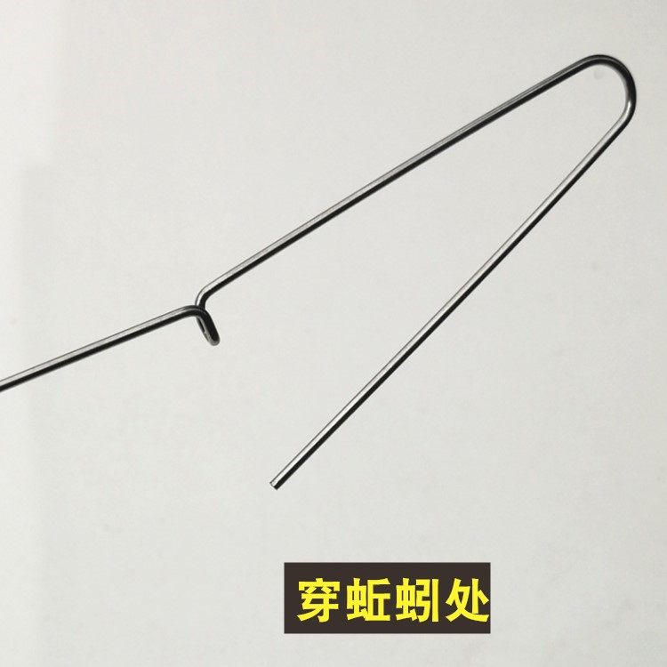 黄鳝手工手工制制作引钩钩子探测器不锈不锈钢钢丝其他垂钓用品