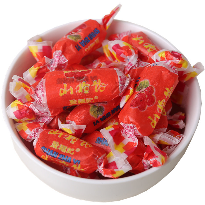 山楂软糖福记高粱网红拉丝水果喜糖麦芽糖山东糖果