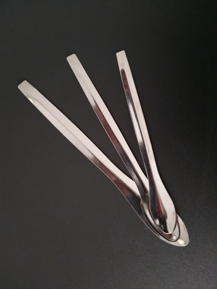 普通款不锈钢称量勺小药勺试剂勺药粉勺单头双头方头药匙实验室