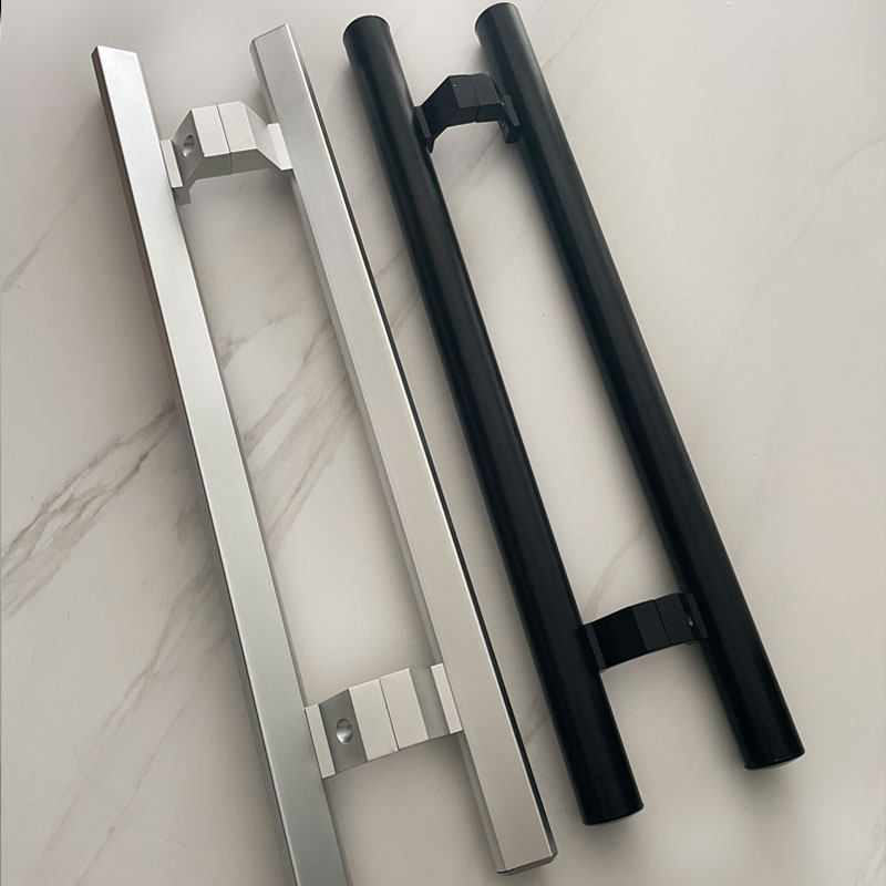 大门定做拉手肯德基把手木门拉丝黑色门拉手玻璃门大拉手