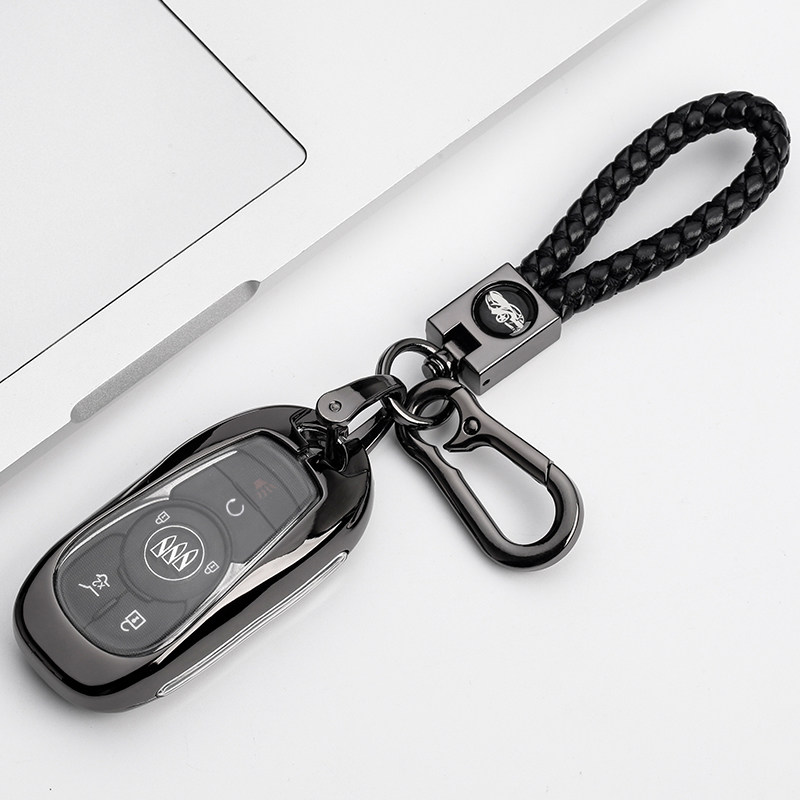 君越2021款包扣遥控新君越别克男女五键豪华钥匙车用钥匙包