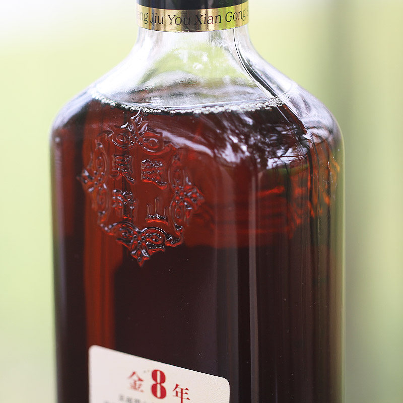 绍兴吴越稽山黄酒金八年绍兴花雕酒整箱礼盒500mlx6瓶传统糯米酒