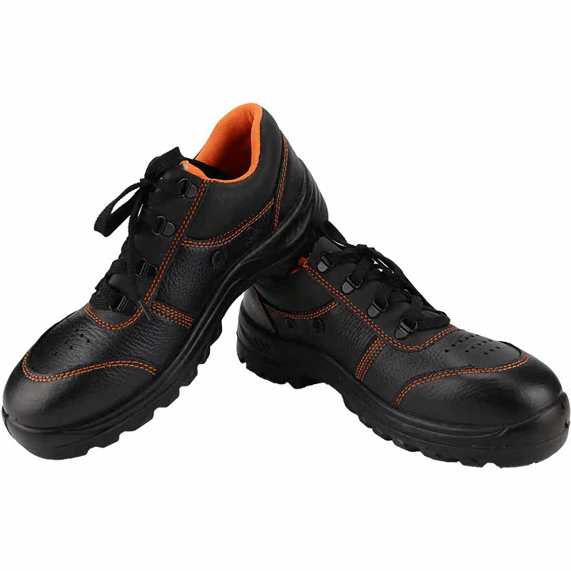 霍尼韦尔劳保鞋男头层牛皮防砸防静电绝缘安全鞋(带透气孔)-牌子网