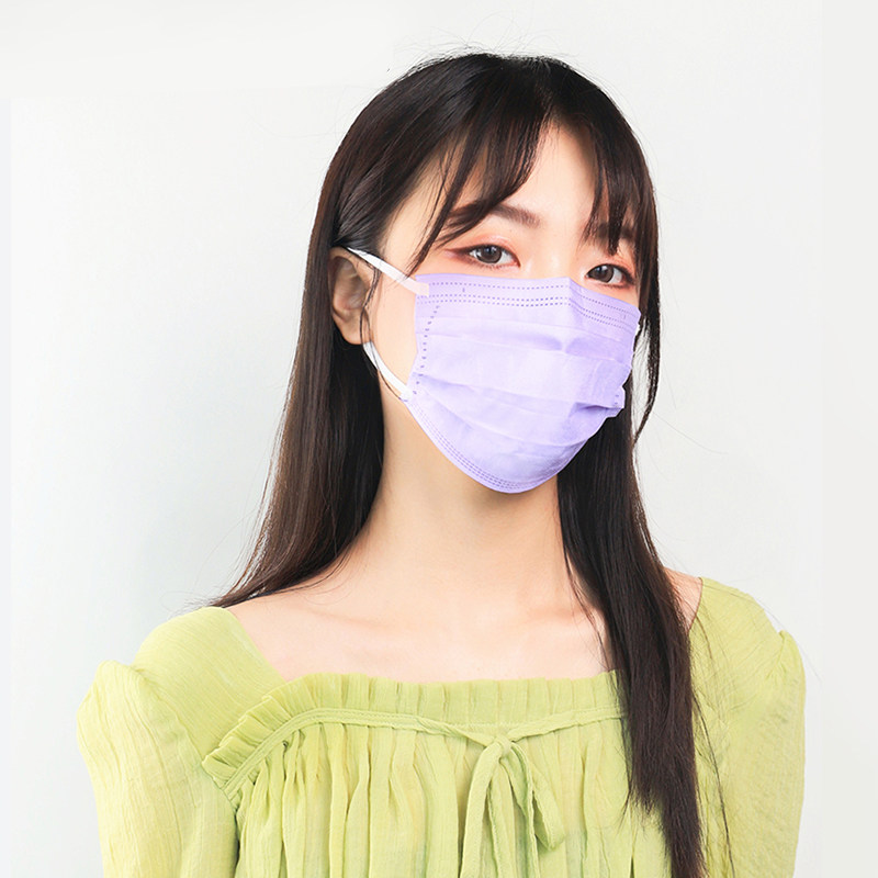 白色口罩小脸一次性三层小号女士夏季不勒单独口罩