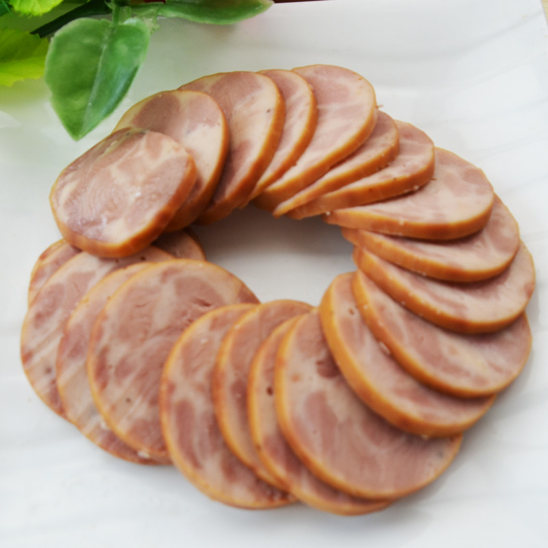 月盛斋 德式冷切肠200g 熟食肠类 清真真空包装 特色休闲食品美味