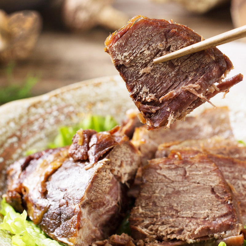 羊肉月盛五香200g特色传承经典真空真空包包装羊肉类