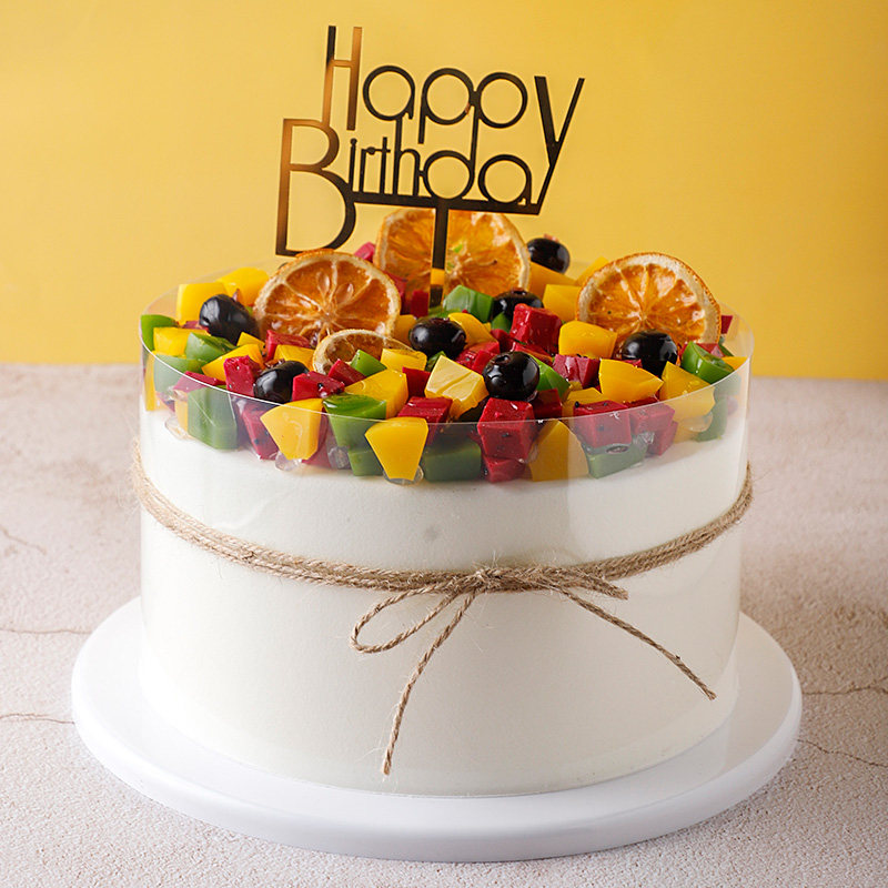 蛋糕森系小清新水果模型仿真2020新款网红简约仿真水果